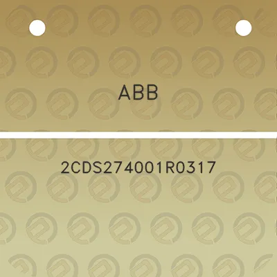 abb-2cds274001r0317