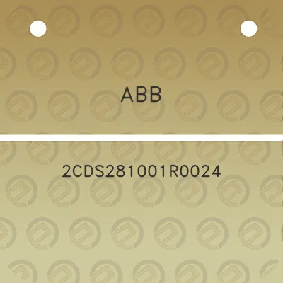 abb-2cds281001r0024