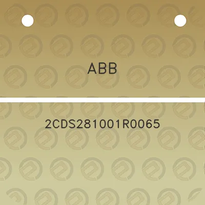 abb-2cds281001r0065