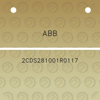 abb-2cds281001r0117