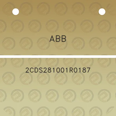 abb-2cds281001r0187