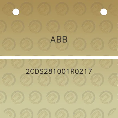 abb-2cds281001r0217