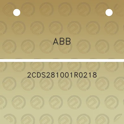 abb-2cds281001r0218