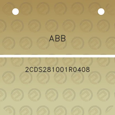 abb-2cds281001r0408