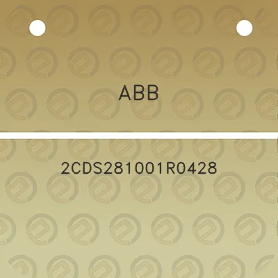 abb-2cds281001r0428