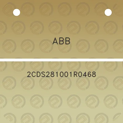 abb-2cds281001r0468