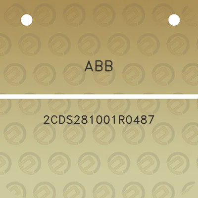 abb-2cds281001r0487