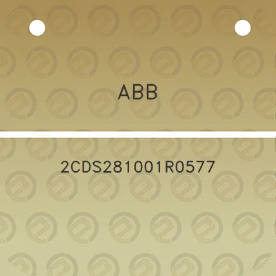 abb-2cds281001r0577