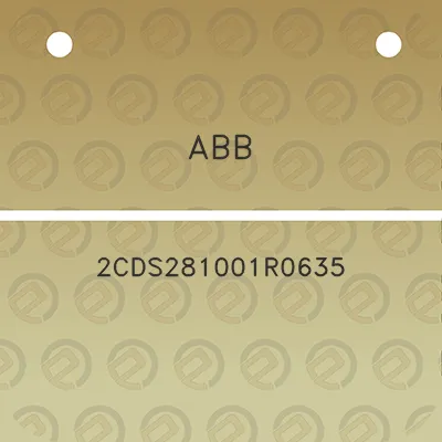 abb-2cds281001r0635