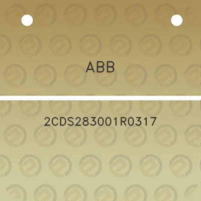 abb-2cds283001r0317