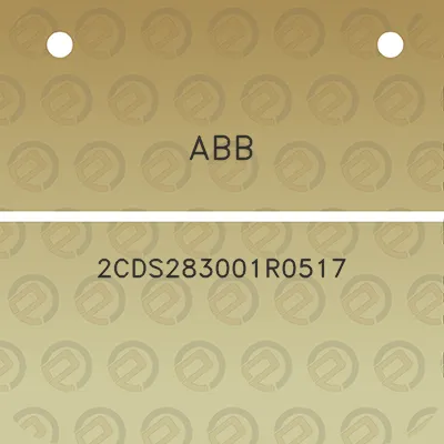 abb-2cds283001r0517