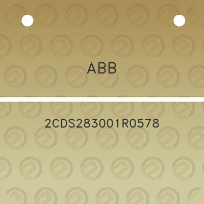 abb-2cds283001r0578