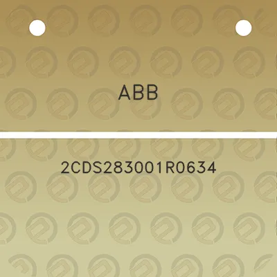 abb-2cds283001r0634