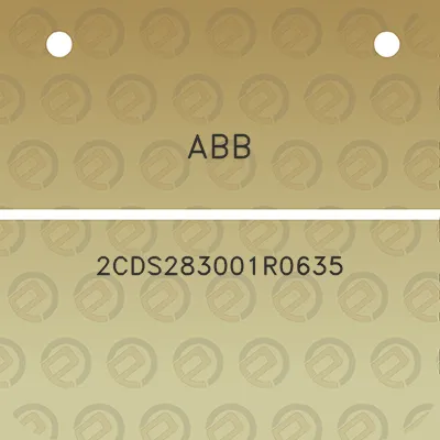 abb-2cds283001r0635