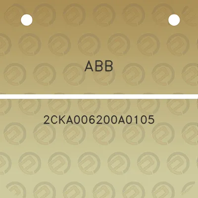 abb-2cka006200a0105