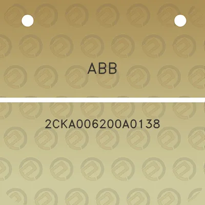 abb-2cka006200a0138