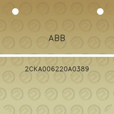 abb-2cka006220a0389