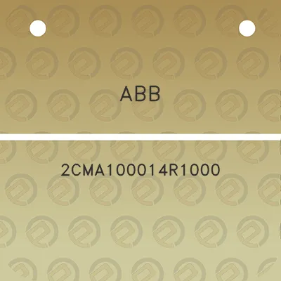 abb-2cma100014r1000