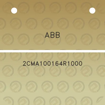 abb-2cma100164r1000