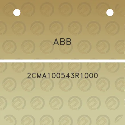 abb-2cma100543r1000