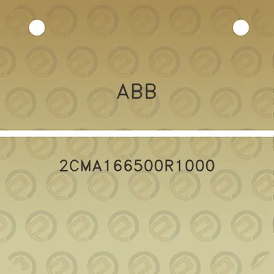 abb-2cma166500r1000