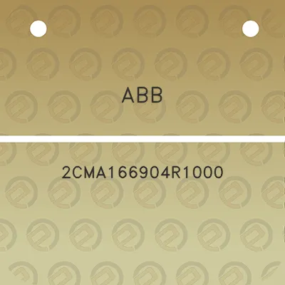 abb-2cma166904r1000