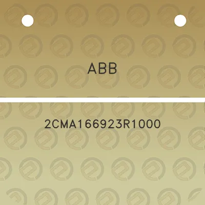 abb-2cma166923r1000