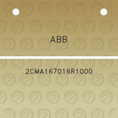 abb-2cma167016r1000