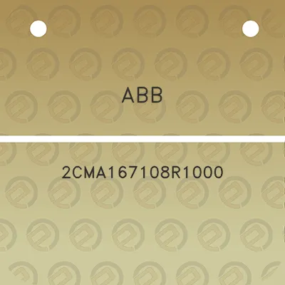 abb-2cma167108r1000