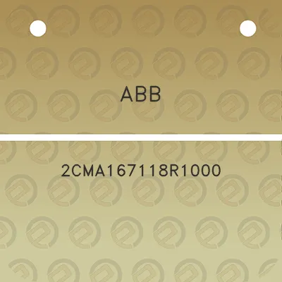 abb-2cma167118r1000