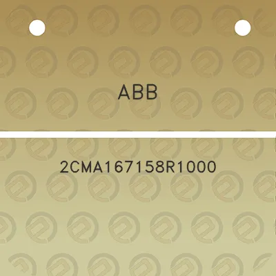 abb-2cma167158r1000