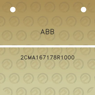 abb-2cma167178r1000