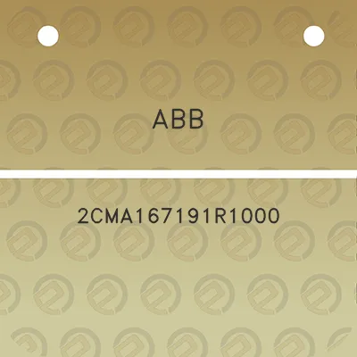 abb-2cma167191r1000