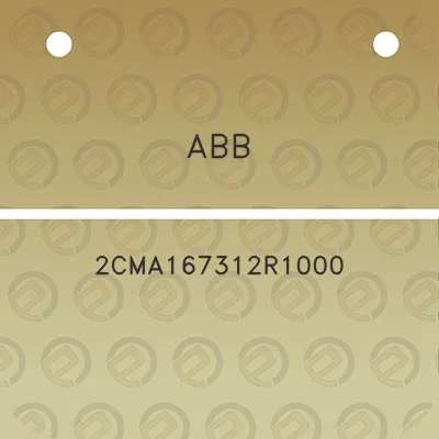 abb-2cma167312r1000