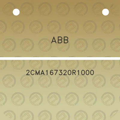 abb-2cma167320r1000