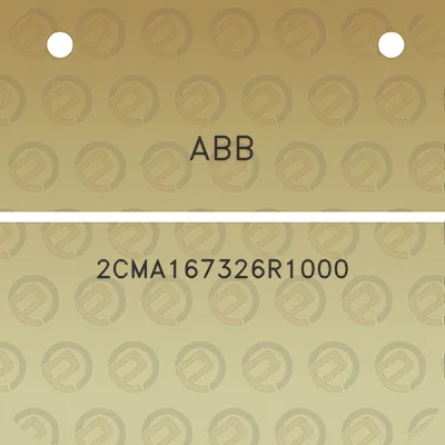 abb-2cma167326r1000