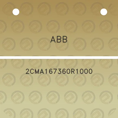 abb-2cma167360r1000