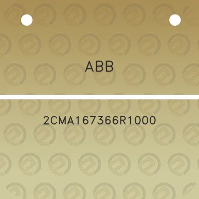 abb-2cma167366r1000