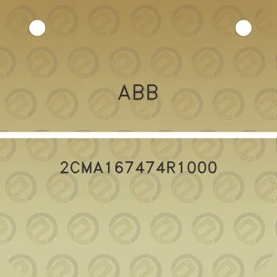 abb-2cma167474r1000