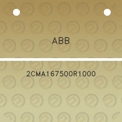 abb-2cma167500r1000