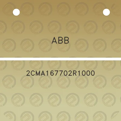 abb-2cma167702r1000