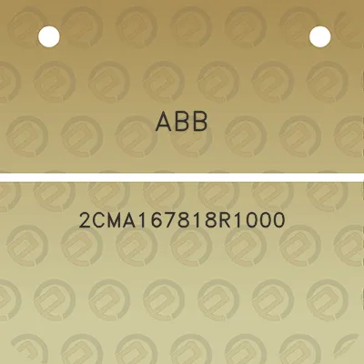 abb-2cma167818r1000