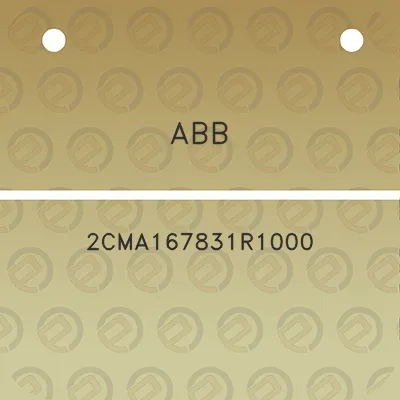 abb-2cma167831r1000