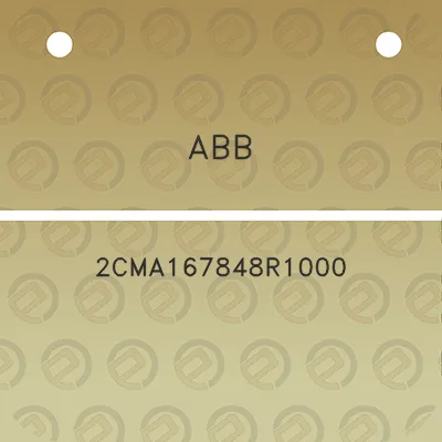 abb-2cma167848r1000