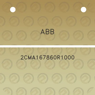 abb-2cma167860r1000