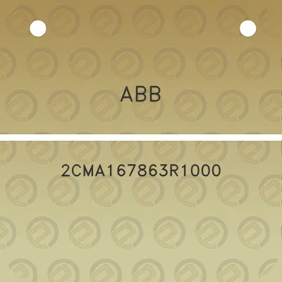 abb-2cma167863r1000