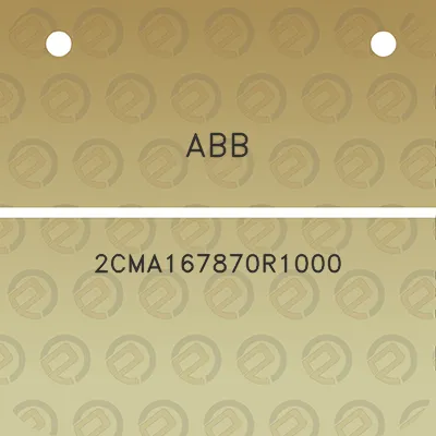 abb-2cma167870r1000