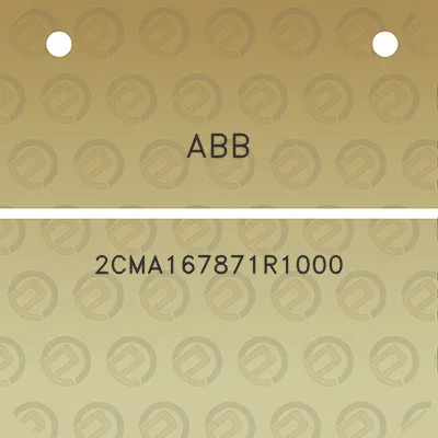 abb-2cma167871r1000