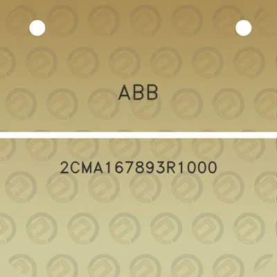 abb-2cma167893r1000