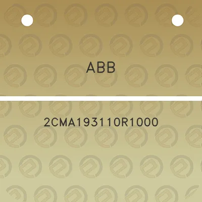 abb-2cma193110r1000